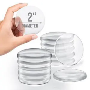 ® Door Stoppers - Medium 2" (12 Pack) - Strong Adhesive Backing Quiet & Shock Absorbing Silicone Door Stoppers for Walls - Door Knob Wall Protector - Door Stop Bumper - Prevent Wall Damage ® Door Stoppers - Medium 2" (12 Pack) - Strong Adhesive Backing Quiet & Shock Absorbing Silicone Door Stoppers for Walls - Door Knob Wall Protector - Door Stop Bumper - Prevent Wall Damage