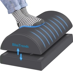Foot Rest Under Desk, Foot Stool with 2 Adjustable Heights Comfortable Footrest with Washable Cover for Car,Home and Office to Relieve Back,Lumbar,Knee Pain(XX-Large, Gray) Foot Rest Under Desk, Foot Stool with 2 Adjustable Heights Comfortable Footrest with Washable Cover for Car,Home and Office to Relieve Back,Lumbar,Knee Pain(XX-Large, Gray)