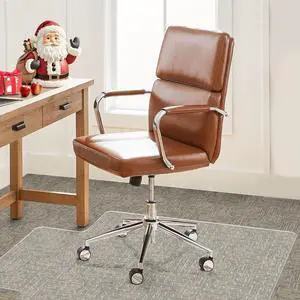 Office Chair Mat for Low-Pile Carpet 36" x 48", Convex Extended Lip Clear PVC With Anti-Slip Studs, Extended Front Area Fits Under Desks, Stable Chair Rolling, Home and Office Use Office Chair Mat for Low-Pile Carpet 36" x 48", Convex Extended Lip Clear PVC With Anti-Slip Studs, Extended Front Area Fits Under Desks, Stable Chair Rolling, Home and Office Use