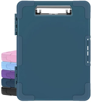 Toughest Clipboard with Storage, Clip Boards 8.5x11 with Pen Pouch Rubber Corner, Heavy Duty, Extra Nylon Pouch, High Capacity, Organization Box Case for Contractor Trucker Driver, Letter Size Toughest Clipboard with Storage, Clip Boards 8.5x11 with Pen Pouch Rubber Corner, Heavy Duty, Extra Nylon Pouch, High Capacity, Organization Box Case for Contractor Trucker Driver, Letter Size