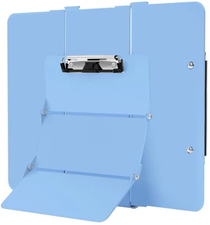 Nursing Clipboard Foldable Without Edition Cheat Charts, 3 Layers Aluminum, Nurse Board w/Low Profile Clip&Pen Clip Pocket, Light Blue Nursing Clipboard Foldable Without Edition Cheat Charts, 3 Layers Aluminum, Nurse Board w/Low Profile Clip&Pen Clip Pocket, Light Blue