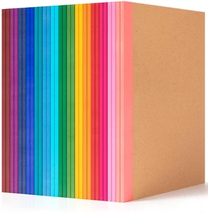 30Pack Lined Notebook Journals Bulk, A5 College Ruled Composition Notebook 8.3x 5.5 Kraft Cover with Rainbow Spines, 15 Colors 30 Sheets/60 Pages, for School Office Travel(Rainbow-Lined-30 pack) 30Pack Lined Notebook Journals Bulk, A5 College Ruled Composition Notebook 8.3x 5.5 Kraft Cover with Rainbow Spines, 15 Colors 30 Sheets/60 Pages, for School Office Travel(Rainbow-Lined-30 pack)