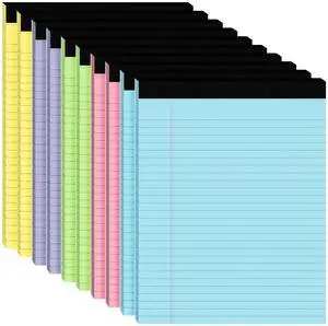 10pcs Legal Pads 8.5 x 11, Color Notepads 8.5 x 11 In, Perforate Wide Ruled 30 Sheets/Pack, Colored Note Pads Clear Print Writing Pads of Paper, Legal Notepads Paper, Sturdy Back, Thick Paper 10pcs Legal Pads 8.5 x 11, Color Notepads 8.5 x 11 In, Perforate Wide Ruled 30 Sheets/Pack, Colored Note Pads Clear Print Writing Pads of Paper, Legal Notepads Paper, Sturdy Back, Thick Paper