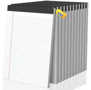 Legal Pads 8.5 X11, Narrow Ruled Notepads, 12 Pack, 50 Sheet/Pad White Legal Pads, Tear Off Notepad, Perforated Writing Pad, Notebook Paper College Ruled, Notepads For Office Home School Legal Pads 8.5 X11, Narrow Ruled Notepads, 12 Pack, 50 Sheet/Pad White Legal Pads, Tear Off Notepad, Perforated Writing Pad, Notebook Paper College Ruled, Notepads For Office Home School