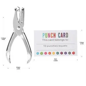 Punch Cards (Pack of 400) Reward Punch Cards for Classroom Behavior Incentive Awards for Kids Students Teachers Home Classroom School Business Loyalty Gift Card - 3.5" x 2" Punch Cards (Pack of 400) Reward Punch Cards for Classroom Behavior Incentive Awards for Kids Students Teachers Home Classroom School Business Loyalty Gift Card - 3.5" x 2"