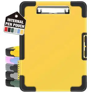 Toughest Clipboard with Storage, Clip Boards 8.5x11 with Pen Pouch Rubber Corner, Heavy Duty, Extra Nylon Pouch, High Capacity, Organization Box Case for Contractor Trucker Driver, Letter Size Toughest Clipboard with Storage, Clip Boards 8.5x11 with Pen Pouch Rubber Corner, Heavy Duty, Extra Nylon Pouch, High Capacity, Organization Box Case for Contractor Trucker Driver, Letter Size