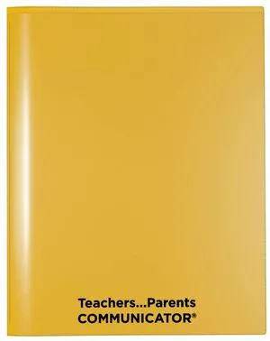 Folder® English Communicator, Parent-Teacher Folder, Patented Tear-Resistant, Flexible Plastic, 2 Inside Pockets, 2 Exterior Sleeves, Letter Size Paper, Single Color (24 Pack) (Yellow) Folder® English Communicator, Parent-Teacher Folder, Patented Tear-Resistant, Flexible Plastic, 2 Inside Pockets, 2 Exterior Sleeves, Letter Size Paper, Single Color (24 Pack) (Yellow)