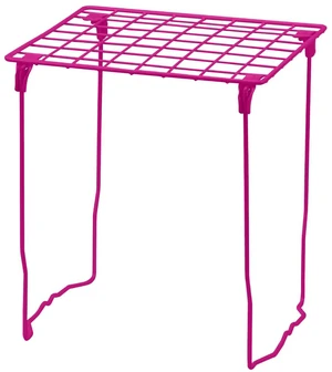Stac-A-Shelf Locker Organizer Shelf, Stackable, Extra Tall, Fits Standard Size School Lockers, Pink Stac-A-Shelf Locker Organizer Shelf, Stackable, Extra Tall, Fits Standard Size School Lockers, Pink