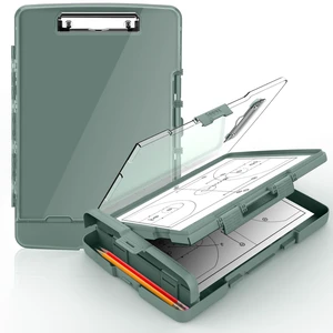Original Clipboard with Dual Storage, Heavy Duty Clip Boards 8.5x11 Dual Compartment, Clearview, Dry Erase, High Capacity, Real Hinge, High Capacity, Pen Holder, Coach School & Office Supplies Original Clipboard with Dual Storage, Heavy Duty Clip Boards 8.5x11 Dual Compartment, Clearview, Dry Erase, High Capacity, Real Hinge, High Capacity, Pen Holder, Coach School & Office Supplies