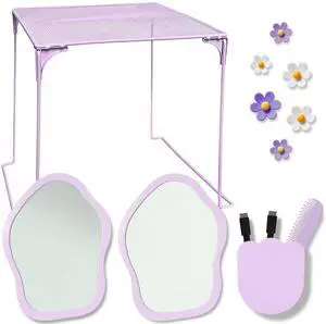 13 pcs Girls Purple Locker Accessories, Locker Decorations Including Mirrors, whiteboards, Magnets and organizing Supplies. Ideal for Back-to-School Essentials and The Office (13 pcs-Purple) 13 pcs Girls Purple Locker Accessories, Locker Decorations Including Mirrors, whiteboards, Magnets and organizing Supplies. Ideal for Back-to-School Essentials and The Office (13 pcs-Purple)