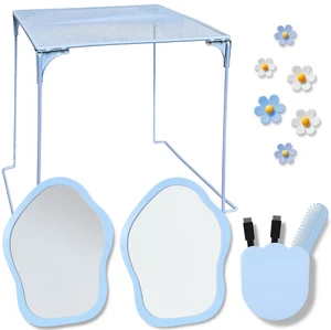 13 pcs Girls Blue Locker Accessories, Locker Decorations Including Mirrors, whiteboards, Magnets and organizing Supplies. Ideal for Back-to-School Essentials and The Office (13 pcs-Blue) 13 pcs Girls Blue Locker Accessories, Locker Decorations Including Mirrors, whiteboards, Magnets and organizing Supplies. Ideal for Back-to-School Essentials and The Office (13 pcs-Blue)
