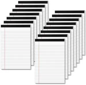 White Legal Pads 5x8 Small Note Pads 5x8 College Ruled Paper Tablets 15 Pcs 15 Pack Writing Pads 5x8 Paper Pads Note Pads 5x8 Notebook Paper Lined Writing Pad Small Legal Pad 5 x 8 White 30 Sheets/Pad White Legal Pads 5x8 Small Note Pads 5x8 College Ruled Paper Tablets 15 Pcs 15 Pack Writing Pads 5x8 Paper Pads Note Pads 5x8 Notebook Paper Lined Writing Pad Small Legal Pad 5 x 8 White 30 Sheets/Pad