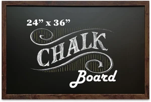 Rustic Wood Magnetic Board for Wall, Stain Resistant, 24"x36" Magnet Board for Notes Photos Reminders on Wall Display, Menu Board for Kitchen, Mounting Hardware, Vertical or Horizontal Rustic Wood Magnetic Board for Wall, Stain Resistant, 24"x36" Magnet Board for Notes Photos Reminders on Wall Display, Menu Board for Kitchen, Mounting Hardware, Vertical or Horizontal
