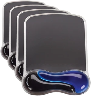 Duo Gel Mouse Pad with Wrist Rest,Ergonomic Wrist Support for Pain Relief,Comfortable Non-Skid Gel Pad for Computer,Laptop,Office & Home 9.6" x 7.6",Blue K62401AM,(Pack of 4) Duo Gel Mouse Pad with Wrist Rest,Ergonomic Wrist Support for Pain Relief,Comfortable Non-Skid Gel Pad for Computer,Laptop,Office & Home 9.6" x 7.6",Blue K62401AM,(Pack of 4)