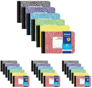 Composition Mini Notebooks, Cover Colors Vary, Wide Ruled Paper, 4-7/8 x 7-1/2 Inch School Journals, Assorted Color Covers, 80 Sheets per Book (63779), 6 Count (Pack of 4) Composition Mini Notebooks, Cover Colors Vary, Wide Ruled Paper, 4-7/8 x 7-1/2 Inch School Journals, Assorted Color Covers, 80 Sheets per Book (63779), 6 Count (Pack of 4)