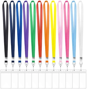 36 Pack Cruise Lanyards with Waterproof Badge Holders, 12 Colors Soft Neck Lanyards, Clear Pvc Zip Holders, Color-Coded Set For Cruise Cards, Id Badges, Events, School, And Travel 36 Pack Cruise Lanyards with Waterproof Badge Holders, 12 Colors Soft Neck Lanyards, Clear Pvc Zip Holders, Color-Coded Set For Cruise Cards, Id Badges, Events, School, And Travel