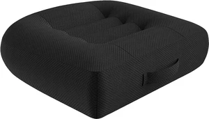 Car Booster Seat Cushion Posture Cushion for Long Sitting Portable Breathable Mesh, Effectively Increase The Field of View Ideal for Office, Home, Car Angle Lift Seat Cushions,Black Car Booster Seat Cushion Posture Cushion for Long Sitting Portable Breathable Mesh, Effectively Increase The Field of View Ideal for Office, Home, Car Angle Lift Seat Cushions,Black