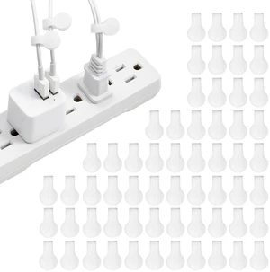 Cable Labels - Mini (60 Pack) White Cord Labels, Wire Labels, Cable Tags and Wire Tags for Cable Management and Organizer for Electronics, Computers Cable Labels - Mini (60 Pack) White Cord Labels, Wire Labels, Cable Tags and Wire Tags for Cable Management and Organizer for Electronics, Computers
