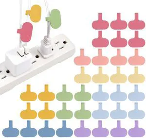Cable Labels - Oval, Macaron (36 Pack) Write On Cord Labeler Wire Label Tags Cable Labels - Oval, Macaron (36 Pack) Write On Cord Labeler Wire Label Tags