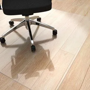 Office Chair Mat for Hardwood Floor, 48" x 55" Rolling Chair Mat PVC HeavyDuty Floor Protector for Rolling Chairs, Smooth Gliding Surface, 0.07''(1.7mm) Thick Clear Floor Mat, Easy Clean Office Chair Mat for Hardwood Floor, 48" x 55" Rolling Chair Mat PVC HeavyDuty Floor Protector for Rolling Chairs, Smooth Gliding Surface, 0.07''(1.7mm) Thick Clear Floor Mat, Easy Clean