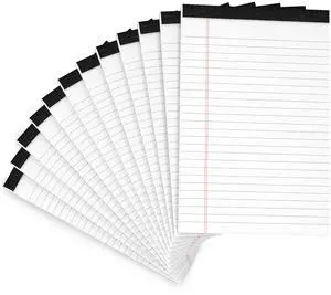 12 Pack Note Pads 5x8 Small Legal Pads White Notepads 5x8 Inch Paper Pads 5x8 Notepad Small Writing Pads 30 Sheets Per Notebook for Work White Lined Note Pads 5x8 Small Legal Notepads for School 12 Pack Note Pads 5x8 Small Legal Pads White Notepads 5x8 Inch Paper Pads 5x8 Notepad Small Writing Pads 30 Sheets Per Notebook for Work White Lined Note Pads 5x8 Small Legal Notepads for School