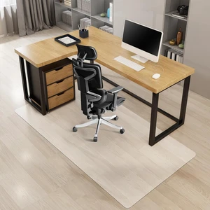 Office Chair Mat for Hardwood Floor, 46'' x72'' Rectangle Transparent Desk Thick Durable Chair Mat for Rolling Chairs, Easy Glide, Floor-Protector Office Chair Mat for Hardwood Floor, 46'' x72'' Rectangle Transparent Desk Thick Durable Chair Mat for Rolling Chairs, Easy Glide, Floor-Protector