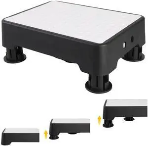 Adjustable Step Stool for Adults, Toddler Step Stools, 700 LBS Capacity Non-Slip Safety Step Platform for Elderly and Kids, Portable Stair Assist for Cars, Bedside, Kitchen, and Shower, White Adjustable Step Stool for Adults, Toddler Step Stools, 700 LBS Capacity Non-Slip Safety Step Platform for Elderly and Kids, Portable Stair Assist for Cars, Bedside, Kitchen, and Shower, White