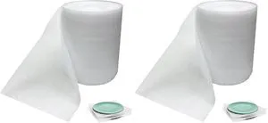 Packing Foam Roll for Moving 10 Inch Wide x 100FT Cushion Foam Wrap Roll for Moving Supplies and Fragile Items (Pack of 2) Packing Foam Roll for Moving 10 Inch Wide x 100FT Cushion Foam Wrap Roll for Moving Supplies and Fragile Items (Pack of 2)
