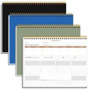 (3-Pack) Weekly Productivity Planner - 8.5" x 11" Dashboard Desk Notepad Has 6 Focus Areas to List Tasks for Goals, Projects, Clients, Academic or Meal-Organize Your Daily Work Efficiently, 54 Weeks (3-Pack) Weekly Productivity Planner - 8.5" x 11" Dashboard Desk Notepad Has 6 Focus Areas to List Tasks for Goals, Projects, Clients, Academic or Meal-Organize Your Daily Work Efficiently, 54 Weeks