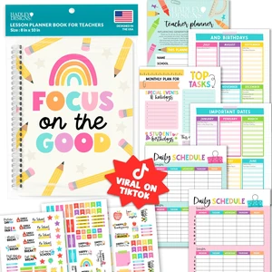 Teacher Planner 2026-2027 - Undated Lesson Planner Book for Teachers Undated Teacher Planners Notebook, Homeschool Planners 2026-2027, First Year Teachers Must Haves, Teaching Appreciation Gifts Teacher Planner 2026-2027 - Undated Lesson Planner Book for Teachers Undated Teacher Planners Notebook, Homeschool Planners 2026-2027, First Year Teachers Must Haves, Teaching Appreciation Gifts