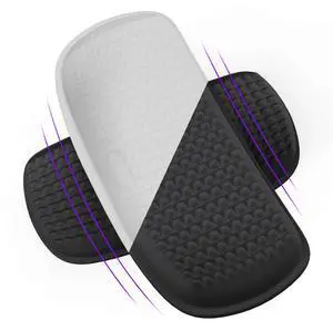 Elbow Pad for Desk, Thicken & Large Memory Foam Elbow Rest Padding with Non-Slip, Ergonomic Desk Edge Cushion, Armrest Pad Wrist Rest Comfort Support for Office Home (2 Pcs Black) Elbow Pad for Desk, Thicken & Large Memory Foam Elbow Rest Padding with Non-Slip, Ergonomic Desk Edge Cushion, Armrest Pad Wrist Rest Comfort Support for Office Home (2 Pcs Black)