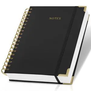 Aesthetic Thick Spiral Notebook Journal For Women in B5 - Linen Hardcover Stylish College Ruled Note Book with 300 Lined Pages - Cute Supplies for Bible Study and Staying Organized at Work or School Aesthetic Thick Spiral Notebook Journal For Women in B5 - Linen Hardcover Stylish College Ruled Note Book with 300 Lined Pages - Cute Supplies for Bible Study and Staying Organized at Work or School