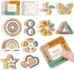 72 Pcs Sensory Stickers for Anxiety Relief, Mood Calming Strips For Teen & Adults, Ideal for Classroom Desk & Office Use, 2 Textures, Relieve Sensory Fidgets, Improve Focus, Silent 72 Pcs Sensory Stickers for Anxiety Relief, Mood Calming Strips For Teen & Adults, Ideal for Classroom Desk & Office Use, 2 Textures, Relieve Sensory Fidgets, Improve Focus, Silent