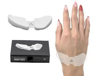 Carpio 2.0 - Right-Handed Truly Ergonomic Wrist Rest for Mouse, Carpal Tunnel Support, Pain Relief, Anti-Fatigue, Easy Glide, Sleek, Office Computer, Laptop, Gaming - Large, White Carpio 2.0 - Right-Handed Truly Ergonomic Wrist Rest for Mouse, Carpal Tunnel Support, Pain Relief, Anti-Fatigue, Easy Glide, Sleek, Office Computer, Laptop, Gaming - Large, White
