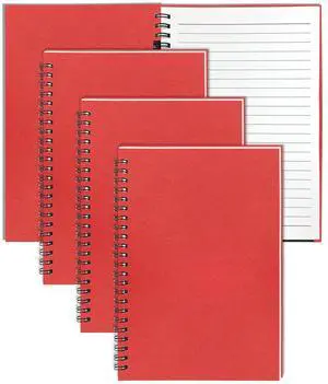 4Pack Spiral Notebook, 5.7x8.3 Small Notebooks for Work 120 Page Note Pads Multipack Blank Kraft A5 College Ruled Notebook Journal Spiral Bound for Writing Lined Notepad for Office School Journaling 4Pack Spiral Notebook, 5.7x8.3 Small Notebooks for Work 120 Page Note Pads Multipack Blank Kraft A5 College Ruled Notebook Journal Spiral Bound for Writing Lined Notepad for Office School Journaling