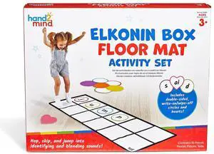 Elkonin Box Floor Mat Activity Set, Phonemic Awareness, Ages 3+ Phonics Games, Science of Reading Classroom Materials, Gross Motor Toys, Kids Active Play, Preschool Classroom Must Haves Elkonin Box Floor Mat Activity Set, Phonemic Awareness, Ages 3+ Phonics Games, Science of Reading Classroom Materials, Gross Motor Toys, Kids Active Play, Preschool Classroom Must Haves