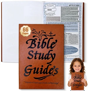 66-Page Bible Study Guides and Devotional Journal with Daily Scripture Quotes, Prayer Prompts, Cross-References, and Reflection Guides - A Comprehensive Year-Long Plan and Christian Gift 66-Page Bible Study Guides and Devotional Journal with Daily Scripture Quotes, Prayer Prompts, Cross-References, and Reflection Guides - A Comprehensive Year-Long Plan and Christian Gift