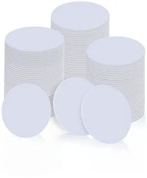 100pcs NFC Tags NTAG215 NFC Coins Rewritable White NFC Tag Round 30mm NFC Cards Programable, 504 Bytes Memory NFC Chip, 13.56MHz, Perfect for NFC Enabled Mobile Phones, Gaming, Home Automation 100pcs NFC Tags NTAG215 NFC Coins Rewritable White NFC Tag Round 30mm NFC Cards Programable, 504 Bytes Memory NFC Chip, 13.56MHz, Perfect for NFC Enabled Mobile Phones, Gaming, Home Automation