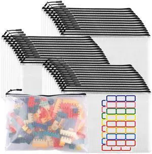 36pcs Large Mesh Zipper Pouch File Bags Reusable Zippered Pouches for Organizing Classroom, Board Game Storage, Puzzle Bags Black 36pcs Large Mesh Zipper Pouch File Bags Reusable Zippered Pouches for Organizing Classroom, Board Game Storage, Puzzle Bags Black