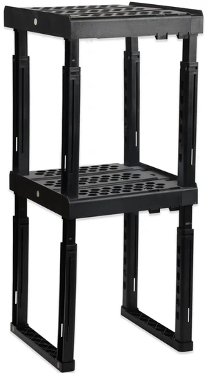 Adjustable Locker Shelf Organizer Back to School Essentials Locker Organizer for Girls & Boys Expandable Height & Width, Stackable, Durable Fits Most Standard Lockers, Black, Pack of 2 Adjustable Locker Shelf Organizer Back to School Essentials Locker Organizer for Girls & Boys Expandable Height & Width, Stackable, Durable Fits Most Standard Lockers, Black, Pack of 2
