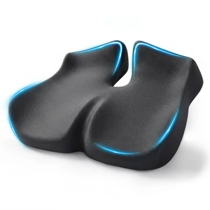 Extra Large Seat Cushion for Sciatica & Tailbone Pain Pressure Relief Coccyx Cushion for Office Chair, Car Seat, Wheelchair, and Long Sitting Sciatica Pain Relief Pillow Extra Large Seat Cushion for Sciatica & Tailbone Pain Pressure Relief Coccyx Cushion for Office Chair, Car Seat, Wheelchair, and Long Sitting Sciatica Pain Relief Pillow