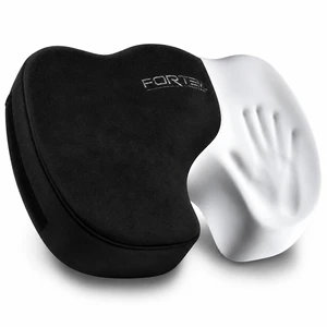 Seat Cushion, Office Chair Cushion for Tailbone Sciatica Pain Relief Memory Foam Pillow for Car Ergonomic Design Washable Cover Non Slip Black Seat Cushion, Office Chair Cushion for Tailbone Sciatica Pain Relief Memory Foam Pillow for Car Ergonomic Design Washable Cover Non Slip Black