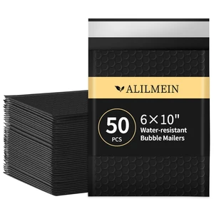 6×10" Inch Bubble Mailers 50 Pack Waterproof Padded Envelopes Self Seal Adhesive Shipping Bags for Mailing Cards Jewelry Makeup and Small Business Packaging 6×10" Inch Bubble Mailers 50 Pack Waterproof Padded Envelopes Self Seal Adhesive Shipping Bags for Mailing Cards Jewelry Makeup and Small Business Packaging
