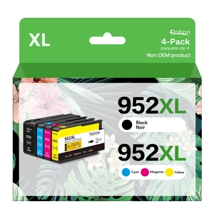 952XL Latest Upgrade Compatible Ink Cartridges Combo Pack Replacement for HP 952 XL Ink Cartridges for Officejet Pro 7740 8210 8710 8720 8740 8715 7720 8725 8730, Black, Cyan, Yellow, Magenta, 4 Packs 952XL Latest Upgrade Compatible Ink Cartridges Combo Pack Replacement for HP 952 XL Ink Cartridges for Officejet Pro 7740 8210 8710 8720 8740 8715 7720 8725 8730, Black, Cyan, Yellow, Magenta, 4 Packs