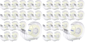16 Pcs Clear Tapes, 0.7" x 28 yds per roll (Pack of 2) 16 Pcs Clear Tapes, 0.7" x 28 yds per roll (Pack of 2)