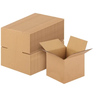 Corrugated Cardboard Boxes,50 PCS 4x4x4 inches Small Shipping Boxes,Brown Corrugated Cardboard Boxes for Packing, Mailing, Moving,Gifts & StorageBrown Corrugated Cardboard Boxes,50 PCS 4x4x4 inches Small Shipping Boxes,Brown Corrugated Cardboard Boxes for Packing, Mailing, Moving,Gifts & StorageBrown