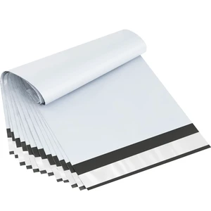 Small Poly Mailers 7.5x10.5 Inch White 100 Pack Plastic Shipping Bags Self Seal Adhesive Waterproof Tear Proof Mailers Poly Bags Strong Mailing Envelopes for Socks Accessories Small Items Small Poly Mailers 7.5x10.5 Inch White 100 Pack Plastic Shipping Bags Self Seal Adhesive Waterproof Tear Proof Mailers Poly Bags Strong Mailing Envelopes for Socks Accessories Small Items