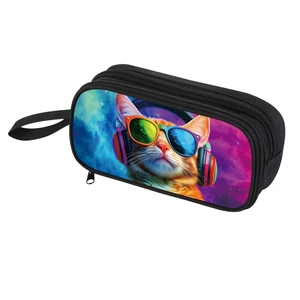 Pencil Case for Boys,Multi-Slot Large Capacity Pencil Pouch with Soft Zipper, Durable Pen Box Cat Pencil Case for Boys,Multi-Slot Large Capacity Pencil Pouch with Soft Zipper, Durable Pen Box Cat