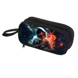 Pencil Case for Boys,Multi-Slot Large Capacity Pencil Pouch with Soft Zipper, Durable Pen Box Astronaut Pencil Case for Boys,Multi-Slot Large Capacity Pencil Pouch with Soft Zipper, Durable Pen Box Astronaut