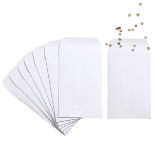 #1 Coin Envelopes 2-1/4 x 3-1/2 Small Seed Envelope 500 Pack White Gummed Flap Mini Tip Envelopes for Keys, Seeds, Cash Storage Small Paper Envelopes for Home, Garden and Office Use #1 Coin Envelopes 2-1/4 x 3-1/2 Small Seed Envelope 500 Pack White Gummed Flap Mini Tip Envelopes for Keys, Seeds, Cash Storage Small Paper Envelopes for Home, Garden and Office Use